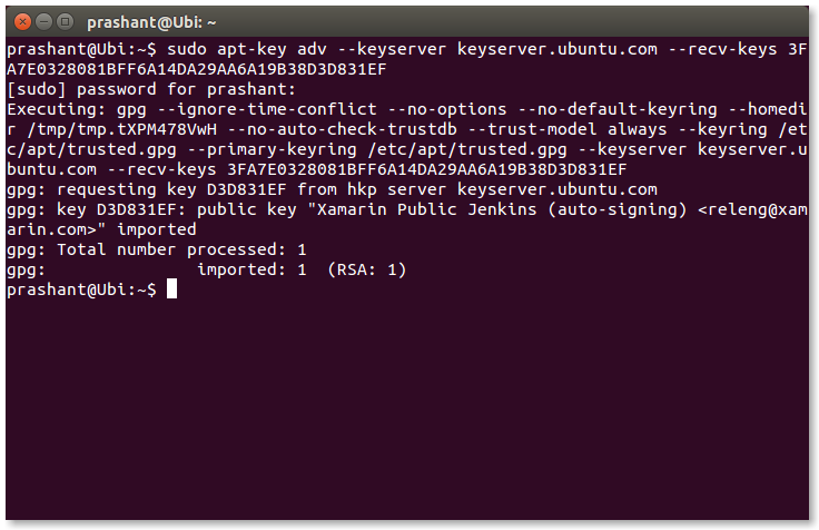 Keyserver ubuntu что это