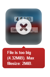Upload file error