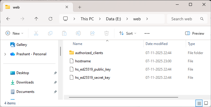 Hidden Service Directory