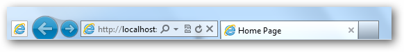 IE9ify icon in the address bar